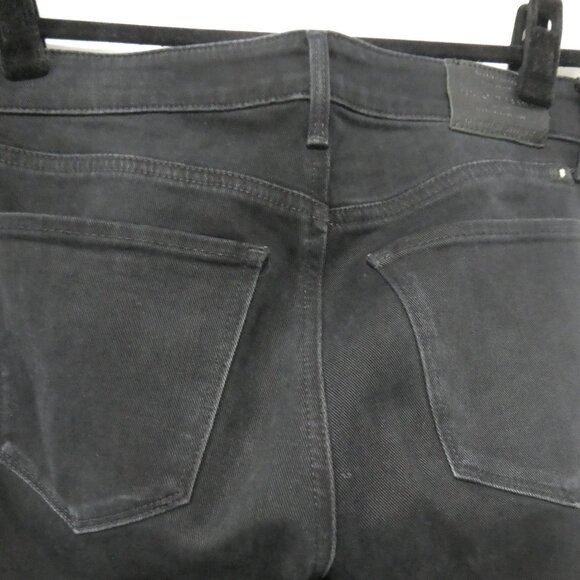 LUCKY BRAND - Bridgette Skinny | 4/27 ankle | Stylish Black Skinny Jeans Raw Hem - Picture 11 of 16